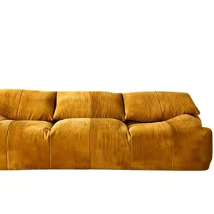 Hiện đại sang trọng Ba chỗ ngồi hình chữ L Modular vải sofa giường với ngả tính năng cho căn hộ sử dụng - Product Image 1