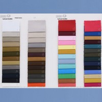 Tissu Sergé Dobby en Coton Peigné Brocart 108*56 Teinture Réactive Complète pour Vêtements de Travail Filles Garçons, Grammage Lourd