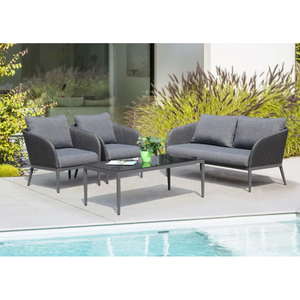 Lounge da Giardino in Alluminio e Olefine - Product Image 1