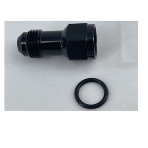 Adaptador de aluminio Haofa macho a hembra AN4 AN6 AN8 AN10 AN12, conector extendido negro para modificación automotriz - Product Image 1
