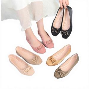 Zapatos Elegantes Formales de Mujer con Hebilla de Metal y Lazo, Estilo Coreano, para Primavera, Verano y Otoño - Product Image 4