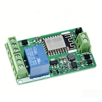 Carte de relais WiFi ESP8266 PCBA 1 canal 10A 250V AC, interrupteur intelligent sans fil IoT |   Système de maison intelligente opto-isolé à large plage de tension DC7-30V