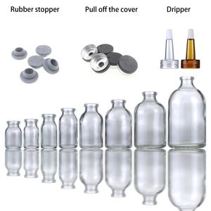 Ống Uốn Lọ Thủy Tinh Y Học Dược Phẩm Tranpsarent Vô Trùng Có Nút Chặn Chai 7Ml 10Ml 15Ml 20Ml <span class=keywords><strong>30Ml</strong></span> 50Ml 100Ml - Product Image 2