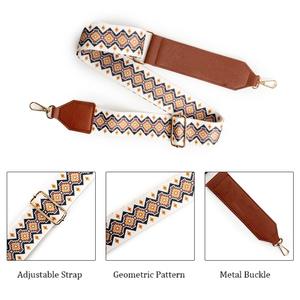 Sac fourre-tout pour femme personnalisé par le fabricant, avec fermeture éclair moyenne, style transfrontalier, portefeuille occidental OEM, sac à bandoulière bohème aztèque - Product Image 3