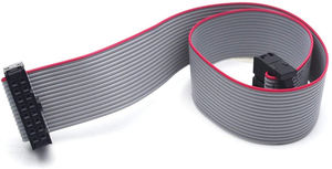 Cabo de fita plana de soquete 2.54mm, 10pin, 20pin, 40in fêmea a fêmea, fio idc - Product Image 3