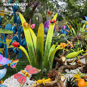 Momovalley decoración al aire libre 12V LED mariquita <span class=keywords><strong>luz</strong></span> milagrosa alas mariquita decoración fiesta para celebraciones parques temáticos Navidad - Product Image 4