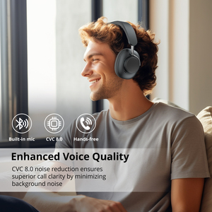 Casque d'écoute Bluetooth sans fil multifonctionnel pour le sport Casque USB-<span class=keywords><strong>C</strong></span> à réduction de bruit monté sur la tête - Product Image 6