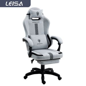 Adjustable Gaming Chair With Armrest High Back PU Leather Massage Chair Home Furniture Cadeira Gamer