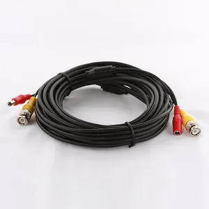 Pre-Made Micro Coaxial RG59 BNC CCTV accessory BNC Video Power Cable