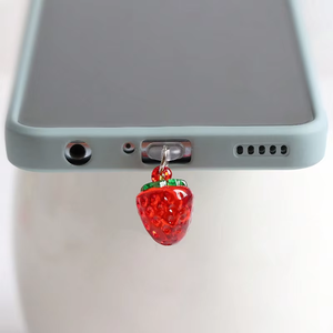 Muguet téléphone bouchon anti-poussière charme Kawai Charge Port prise pour <span class=keywords><strong>iPhone</strong></span> Anti-poussière <span class=keywords><strong>mignon</strong></span> Type C Protection contre la poussière pendentif - Product Image 5