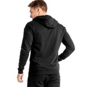 Wholesale Mens <b>Zip</b> <b>up</b> <b>Hoodie</b> Plus Size Men's Hoodies & Sweatshirts Sleeve Casual Drawstring Custom Hoodies for Men - Product Image 6