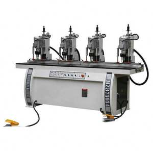 Machine de perçage automatique de haute précision à quatre têtes pour charnières de meubles et portes en bois - Product Image 6