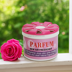 AJYF Perles d'arôme désodorisantes personnalisées en forme de <span class=keywords><strong>bouteille</strong></span> de désodorisant en gel fort pour voiture naturel pour maisons - Product Image 6