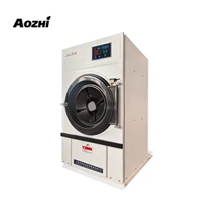 CE ISO最佳价格15千克电加热全钢滚筒式干衣机洗衣工业滚筒式干衣机
