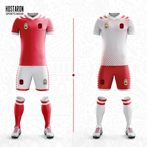 HOSTARON özel Logo Polyester futbol forması yeni sezon ligi nefes futbol tişörtü süblimasyon uygulama futbol forması - Product Image 2