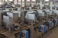 Machine à pâtes entièrement automatique Maquina De Bolinhos De Massa pour fabrication de pâtes Samosa Empanada