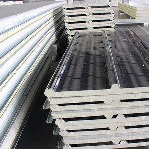 50mm 방수 지붕 패널 Pu 샌드위치 패널 Pir 폴리 우레탄 폼 지붕 단열 보드 - Product Image 1