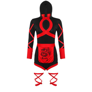 Femmes chaudes adulte <span class=keywords><strong>Sexy</strong></span> Ninja Costume Anime Dragon samouraï Ninja Cosplay combinaison uniforme <span class=keywords><strong>Sexy</strong></span> Costume - Product Image 4