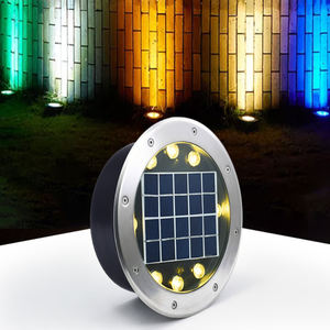 Lampe souterraine solaire voie paysage éclairage extérieur mur projecteur Patio trottoir rue piétonne lumières enterrées - Product Image 3