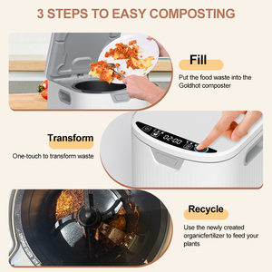 Broyeur de déchets alimentaires électrique portable haut de gamme de 2,5 L à faible bruit pour cuisine - Product Image 6