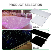 Igreslite Star Led Dalles de piste de danse Panneau Led Piste de danse Led Piste de danse pour scène de fête de mariage