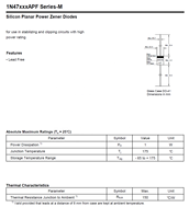 Diodo Zener de Vidrio 1N4729A 1N4729APF-M 3.6V 1W, Montaje a Través de Orificio DO-41, 100% Original y Trazable, Voltaje Directo Máximo de 1.2V, Tolerancia del 5%