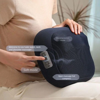 LEMESY Relaxation électrique du cou et du dos Shiatsu Smart 3d Pétrissage Chaleur Oreiller de massage multifonctionnel