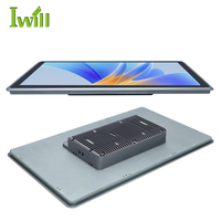 Computadora Todo en Uno de 21.5 Pulgadas, Panel PC Industrial Resistente J6412 I3 I5 I7 DC 9-36V 6 COM, Pantalla Táctil Capacitiva
