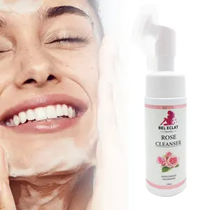 Extratos orgânicos de venda quente limpador facial de marca própria hidratante firmador e nutritivo para a pele limpador profundo