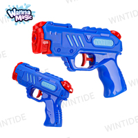 Pistolets à eau colorés en plastique PP bleu ODM OEM en gros WANNA FUN WT228948 pour la plage et les jeux de sable