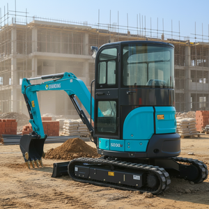 Mini-excavatrice SHANDING haute performance 3 tonnes, excavatrice agricole, nouvelle mini-excavatrice hydraulique, petite pelle, excavatrice de jardin - Product Image 6