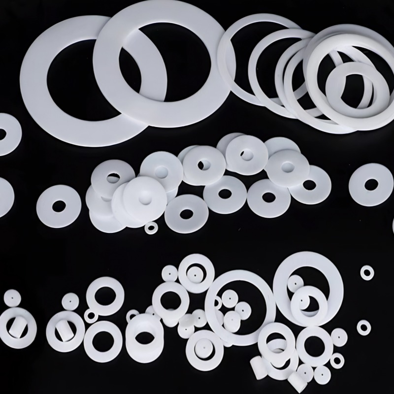 PTFE FGDY высокотемпературные пластиковые фланцевые прокладки, индивидуальное производство клапанных прокладок