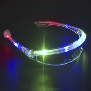 Futuristische LED Sonnenbrille party brille glow in <span class=keywords><strong>the</strong></span> dark - Product Image 1