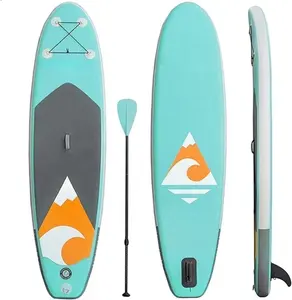 PVC 소재 스탠드 업 패들 서핑 보드 풍선 경량 iSUP 림프 스탠드 서핑 소프트 보드 야외 놀이 보드