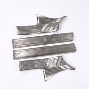 WZXD Exterior Accessories Inner Door Sills <b>Protector</b> <b>Step</b> Sill Scuff Plate for Coolray Azkarra 2019 2020 for Binyue - Product Image 3