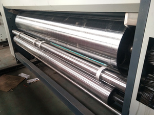 Ротационная флексографская печатная машина LUM с высечкой и слоттером для производства картонных коробок - Product Image 2