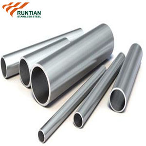 Tubo de acero inoxidable de <span class=keywords><strong>alta</strong></span> calidad 316 AISI SUS 402 201 304L 316L 410s 430 Grado 20mm 9mm Servicio de soldadura de tuberías 409L Grado de acero - Product Image 1