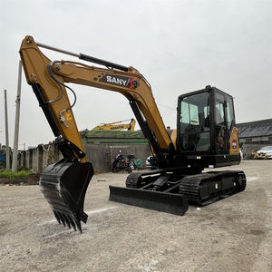 2024 5 toneladas excavadoras usadas SANY sy55 sy55c 2000 sy55u sy55c pro mini excavadora sobre orugas excavadora hecha en China SY55U SY55 - Product Image 4