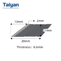 Lames de rechange pour découpeuse de panneaux de protection d'ordinateur à haute dureté, pour machine de découpe de panneaux de protection CNC pour cadres photo
