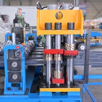 Máquina perfiladora de paneles metálicos para techos de tejas esmaltadas con desbobinador hidráulico controlado por PLC BSY, motor, bomba, rodamientos y engranajes