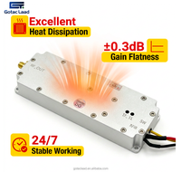 Module RF GAN GTA58P50 50W 5700-5900MHz avec source de signal numérique intégrée, anti-drone, résistant à l'eau, amplification de génération RF