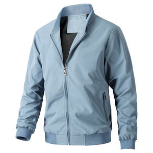 Blouson Bomber Softshell Homme Personnalisé Hiver Matelassé Entièrement Zippé Coupe-Vent Chaud en Toile Col Montant pour Travail et Loisirs - Product Image 1