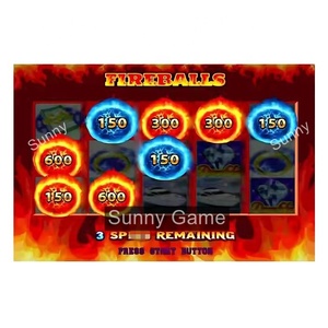 Carte de jeu <span class=keywords><strong>LOL</strong></span> Fireballs Plus POG Pot of Gold à 86% de taux de gain, jeu d'adresse à écran unique PCB (MOQ 1 pièce) Prix usine pour machine de divertissement - Product Image 4