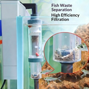 Filtro para Pecera de Guppys, Oxigenación y Filtración Tres en Uno, Bomba de Agua con Diseño de Cascada, Separación de Agua Llana y Llena de Detritos, Montaje en Pared - Product Image 2