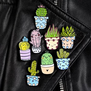 Брошь в виде кактуса, суккулентов - Product Image 2