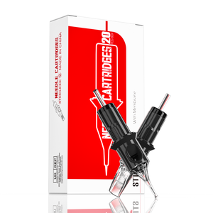 Stigmatisation RL 0.30mm/0.35mm aiguilles de cartouche de tatouage de sourcil permanentes jetables 20 pièces/boîte pour le fournisseur de tatouage de confiance d'art corporel - Product Image 6