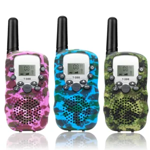 Talkie-walkie, Radio bidirectionnelle, jouet walkie-talkie pour enfants, portée de travail de 3 Miles, nouveauté