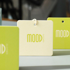 Eco-Friendly Clothing Tags Custom Logo <b>Label</b> Design Hang Tags Universal Hang Tags Women's Fashion Store Cards Clothing Tags - Product Image 6