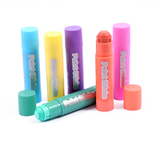 Fournitures artistiques, bâtons de peinture à la tempera, 6/12 couleurs <span class=keywords><strong>pastel</strong></span>, sans désordre, non toxiques, bâtons de coloriage à torsion <span class=keywords><strong>pour</strong></span> filles, ensemble cadeau de papeterie - Product Image 1