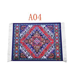 Alfombrillas de Ratón con Diseño de Alfombra Tejida Estilo Persa para Decoración de Mesa - Product Image 6